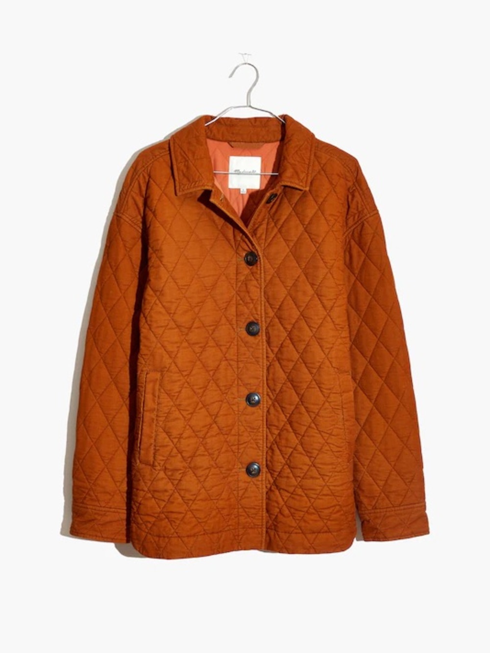Madewell Quilted Corduroy Walton Shirt-Jacket
